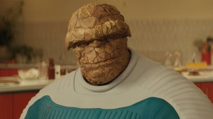 Ebon Moss-Bachrach as The Thing in The Fantastic Four - First Steps