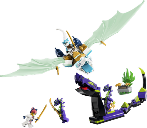 Zane's Ice Dragon Battle 71865