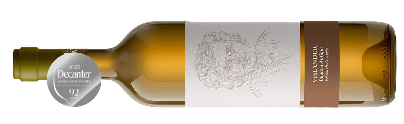 Bottle of white wine