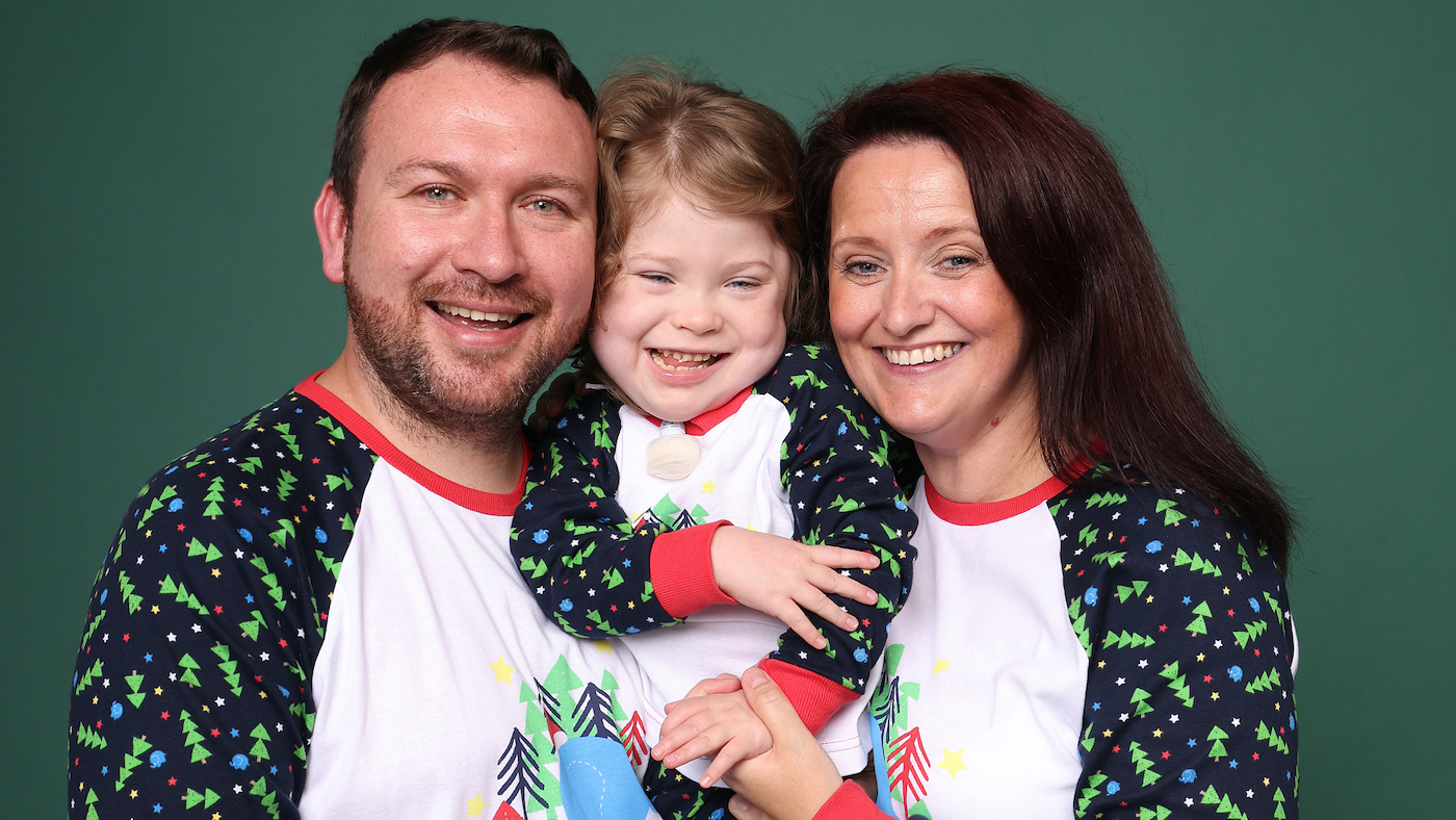 Betty Batt, pictured with her parents, Phil and Karen, has been named the honorary 41st runner in the 2022 Randox Grand National