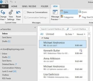 How To Turn Off Message Preview In Outlook 2013 Final Look