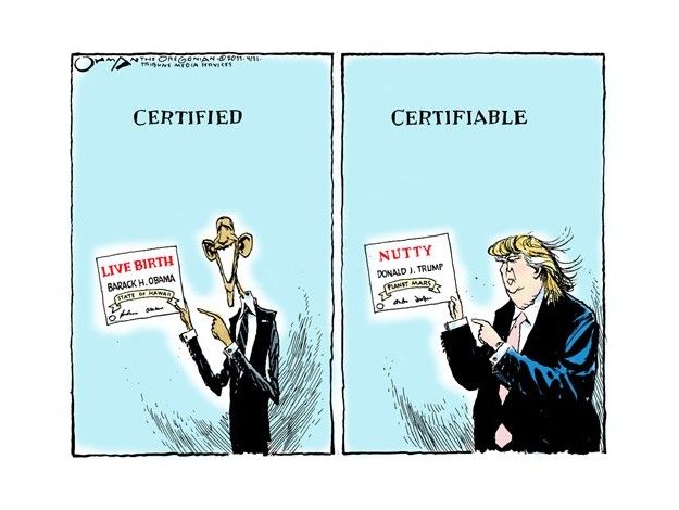 Trump certifiably insane