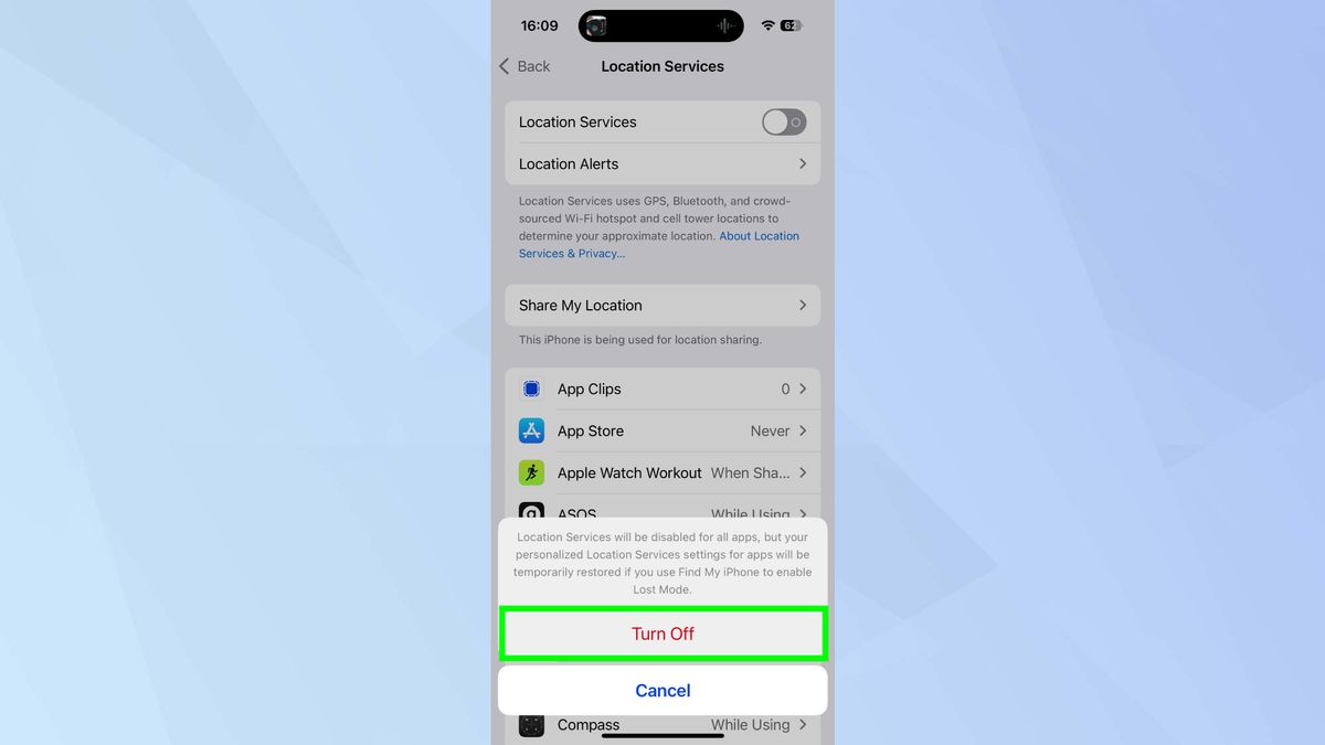 How to turn off your iPhone location Tom's Guide