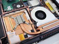 There's a GeForce 9800M GT under Eurocom's copper cooling