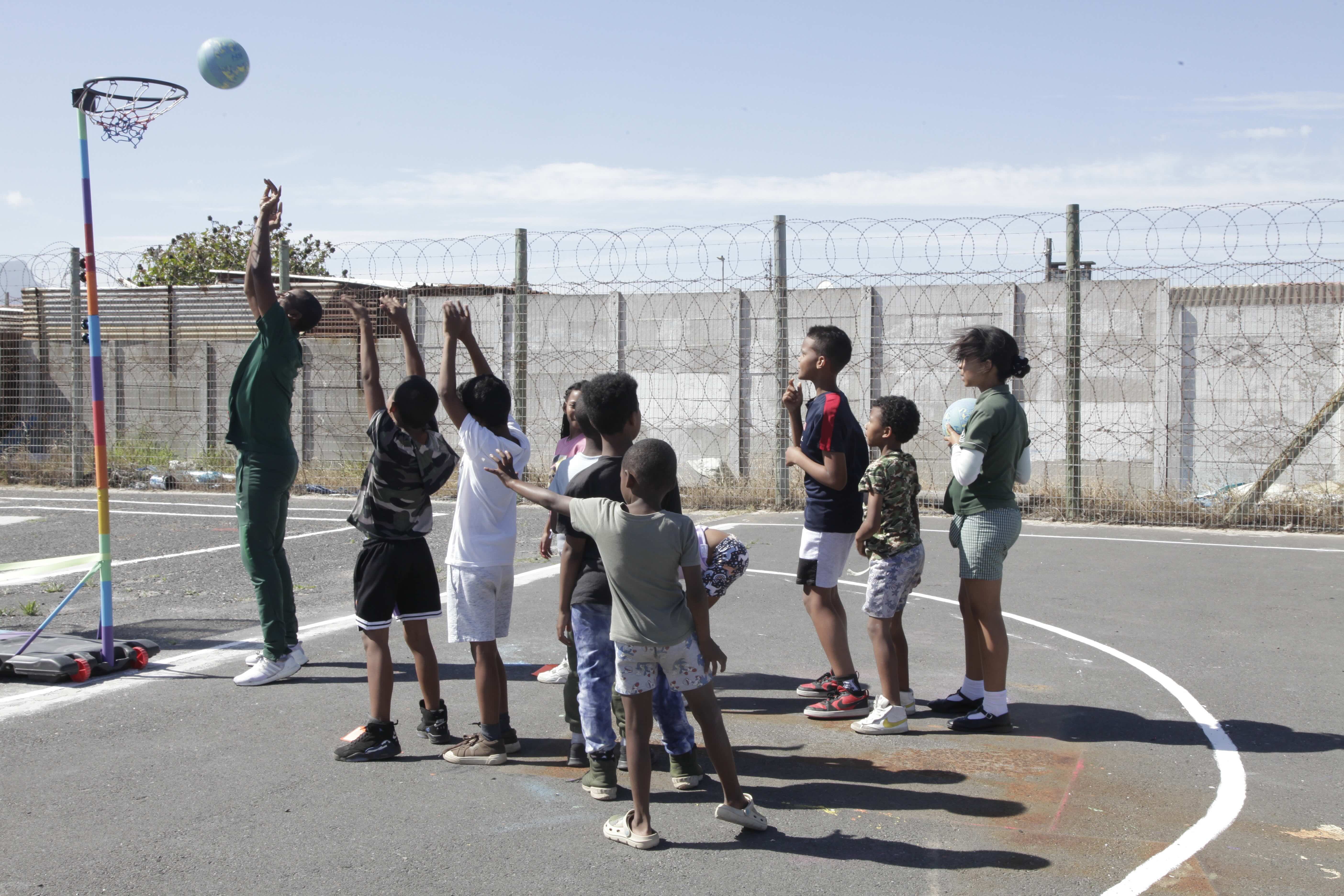 photos taken for the Charlize Theron Africa Outreach Project