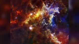 Image of the Rosette Nebula.