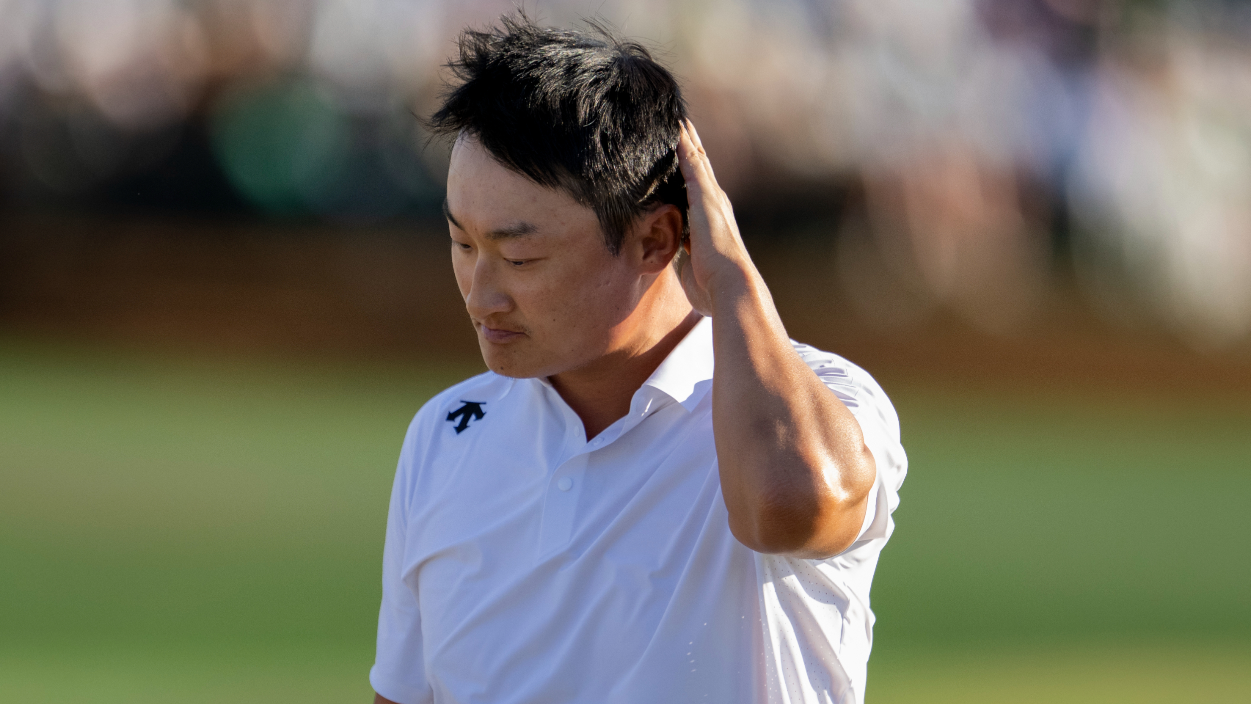 Haotong Li at The Masters