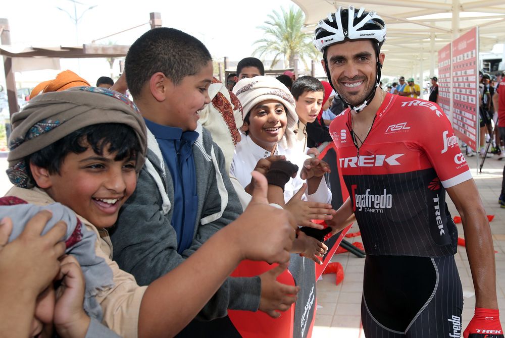 Alberto Contador was popular at the start