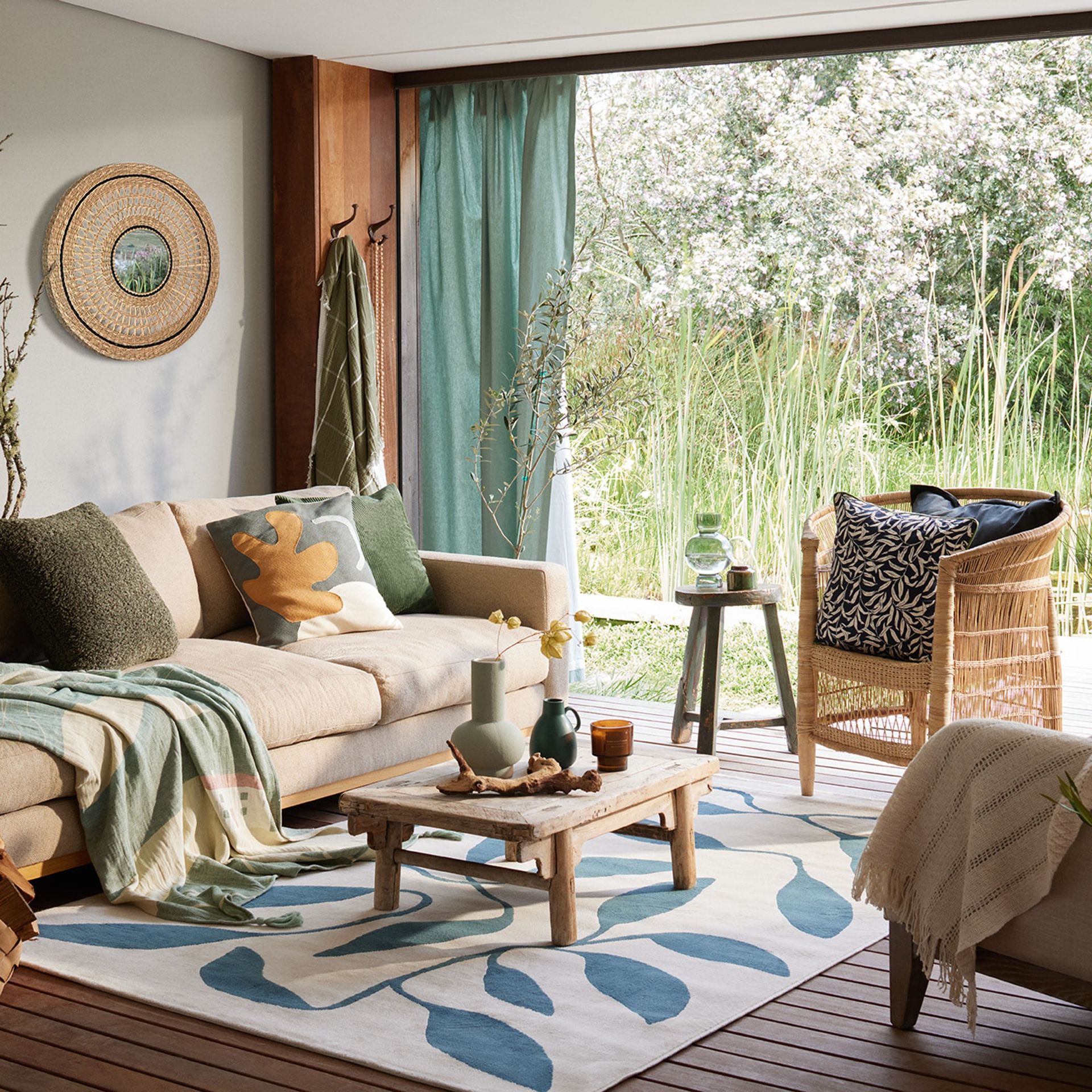 George Home riverside living room