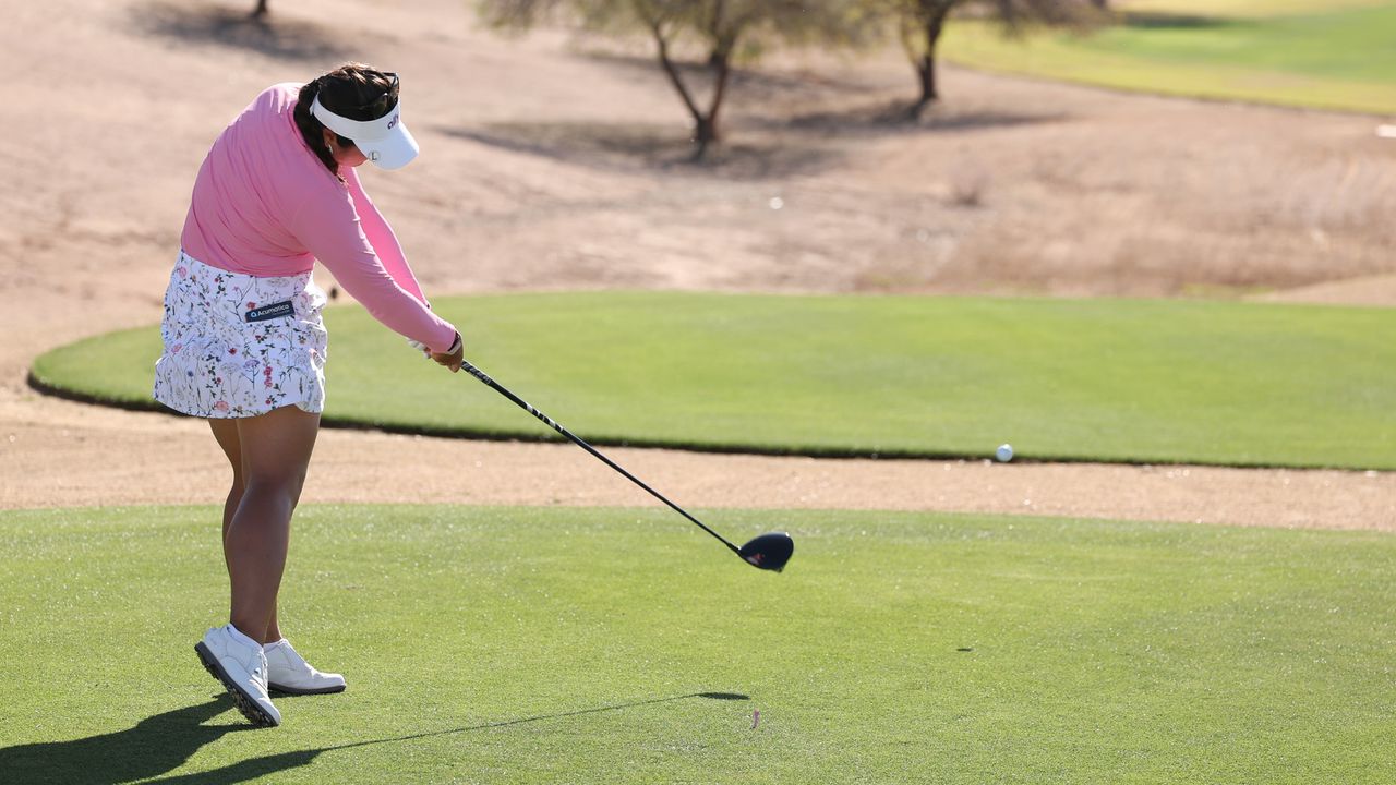 Lilia Vu takes a shot at the Ford Championship