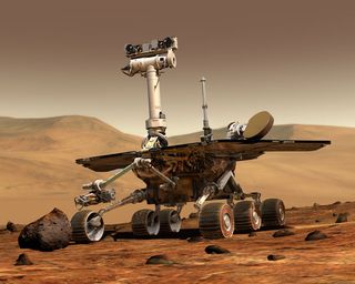 NASA's twin Mars rovers, Spirit and Opportunity, have now spent nine years on the surface of Mars.