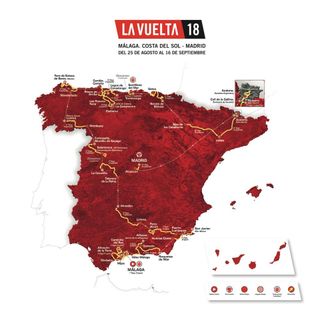 The 2018 Vuelta a Espana route