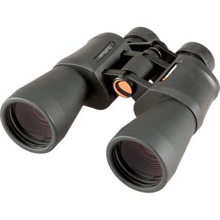 Celestron SkyMaster 8x56 binoculars on a white background