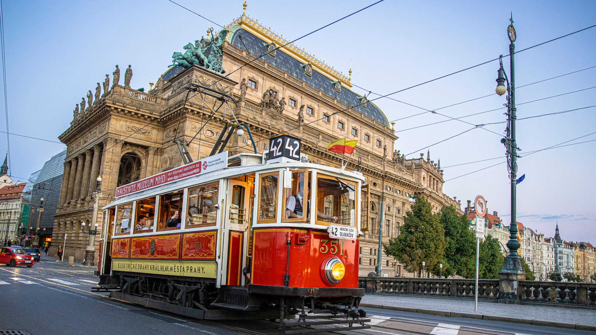 Tram in Prague