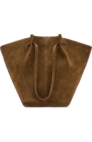 Suede Shopper Bag