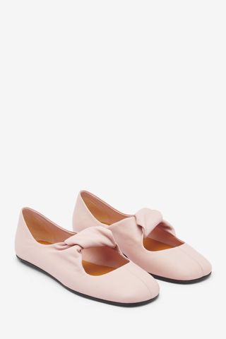 McQueen Women's Ballet Flat in Blush