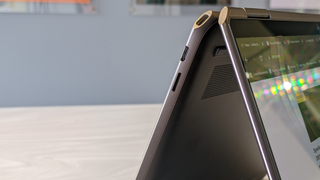 The HP Spectre x360's tent mode