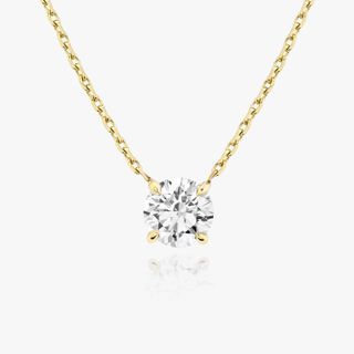 Solitaire Lab-Grown Diamond Necklace | Vrai