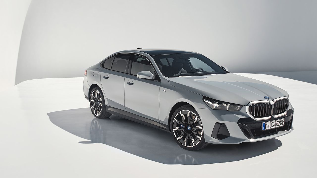 BMW 5 series i5 electric car