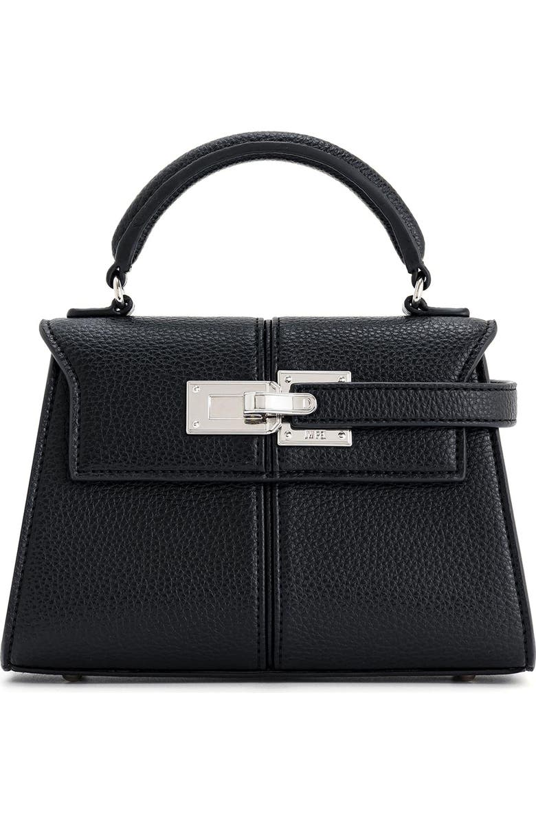 Elise Faux Leather Top Handle Bag