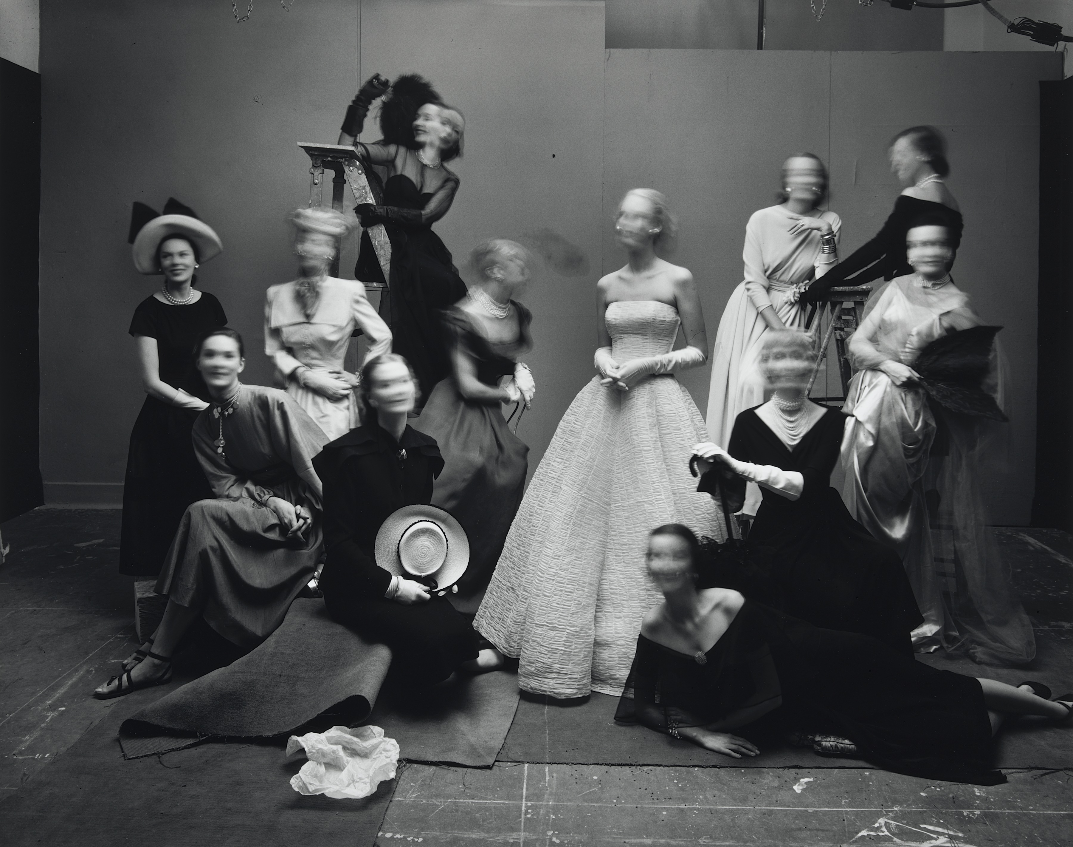 black and white irving penn portrait photography