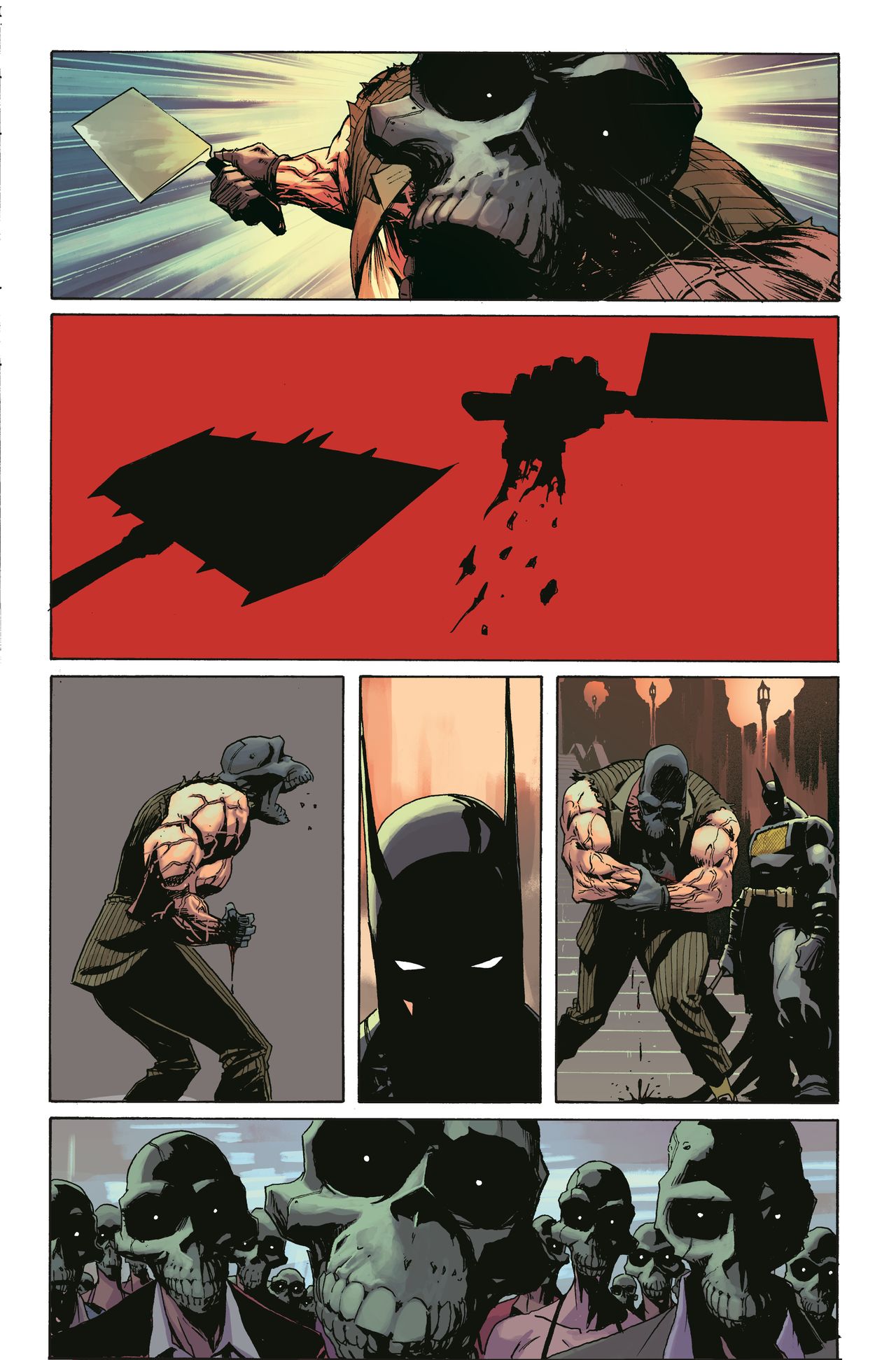 Nick Dragotta's interior pages from Absolute Batman #1.