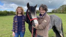Rescue horse Kate Humble