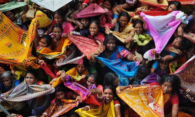 Hindu devotees