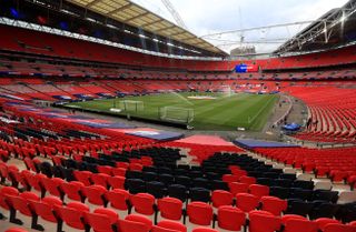 Hopes of the Champions League final being staged at Wembley appear to have receded