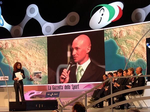 2000 Giro champion Stefano Garzelli