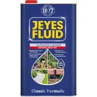 Jeyes Fluid Outdoor Cleaner 5L| Save 16% at AmazonWas £44.99 Now £37.99 Jeyes Fluid Outdoor Cleaner 5L| Save 16% at AmazonWas £44.99 Now £37.99