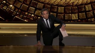 Ben Stiller on stage at Oscars 2025