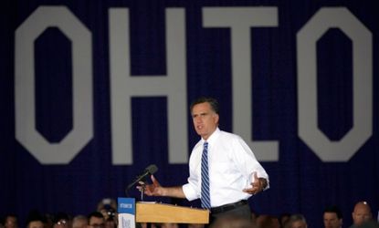 Mitt Romney campaigns in Ohio