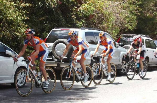 Rabobank lead the chase behind