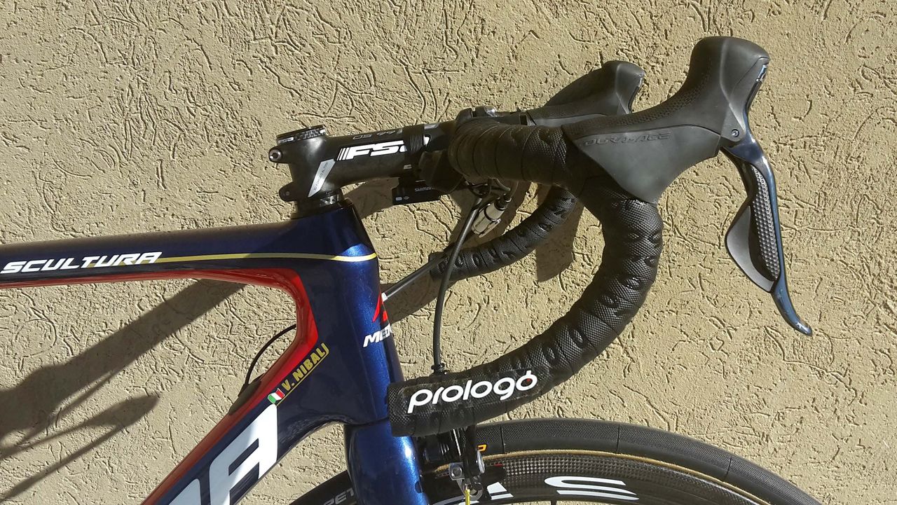 Prologo OneTouch handlebar tape for Vincenzo Nibali and his teammates