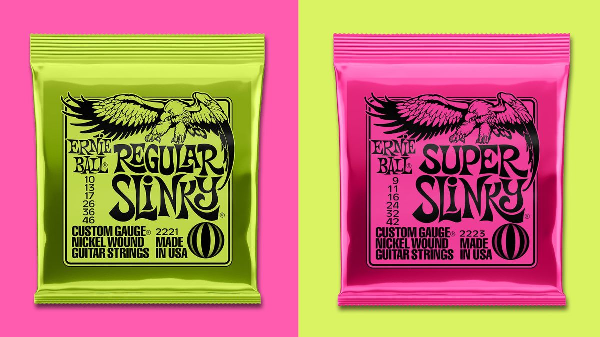 Get your hands on 3 packs of Ernie Ball Regular or Super Slinky