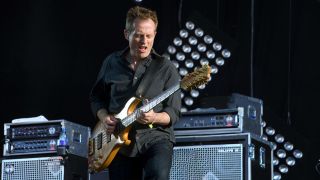 John Paul Jones live on stage at Download Festival, June 11, 2010, Donington Park.