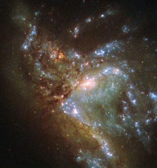 Hubble View of Merging Galaxies