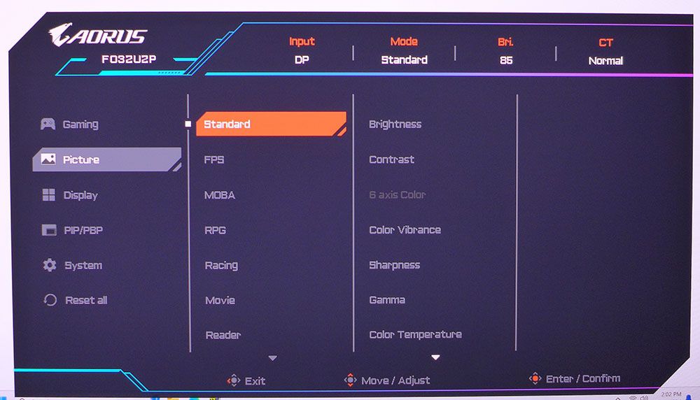 Gigabyte Aorus FO32U2P