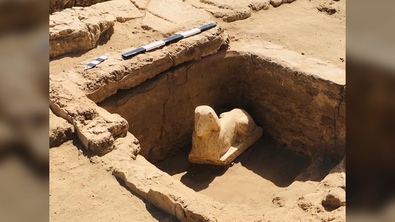 Some scholars dispute the interpretation that this sphinx depicts the Roman emperor Claudius.