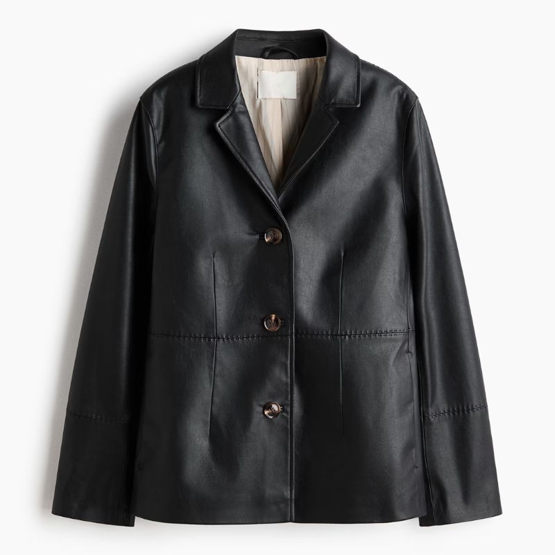 H&amp;amp;M, Coated Jacket