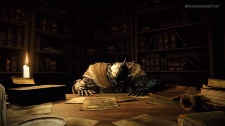 Elden Ring knight head desk