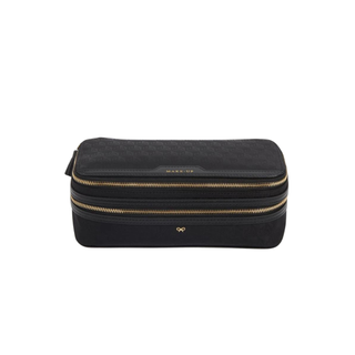 Anya Hindmarch Logo Black Make-Up Pouch