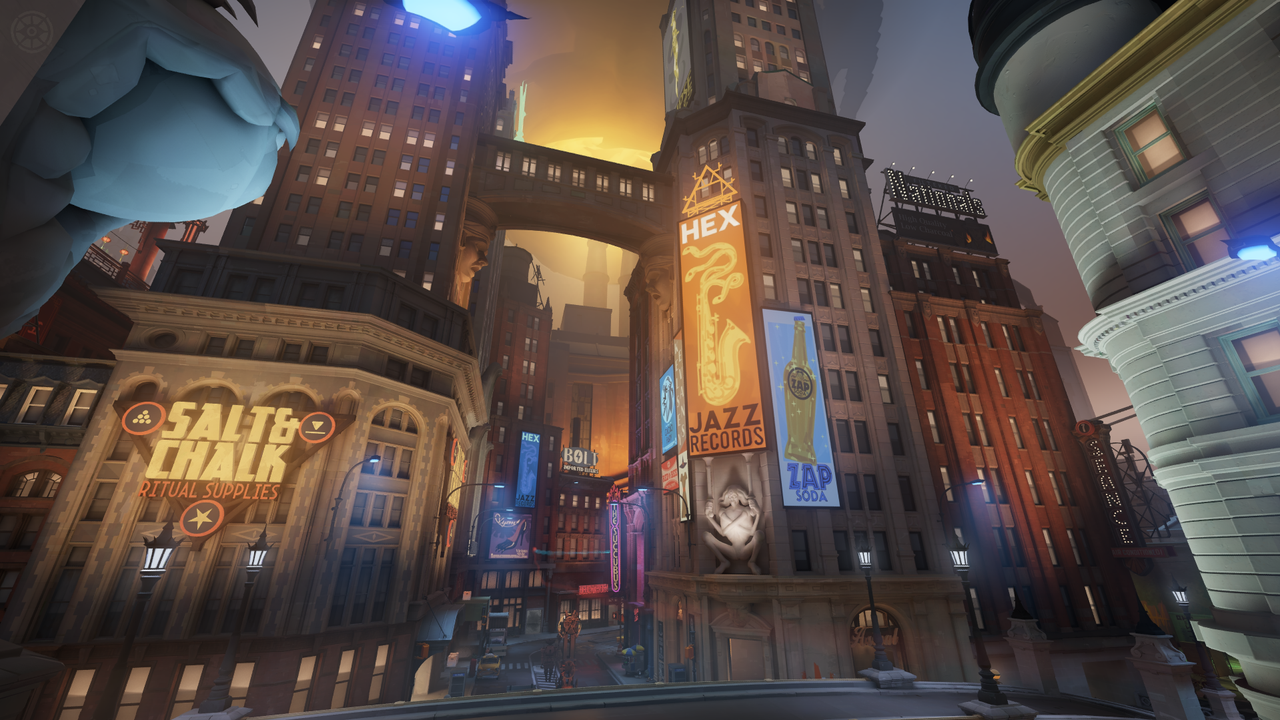 Images of the Deadlock City Never Sleeps update.