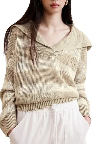 European Linen Sailor Sweater