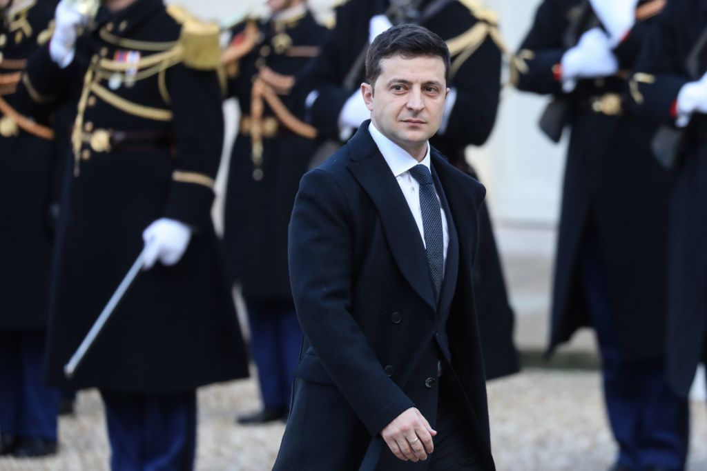 Volodymyr Zelensky.