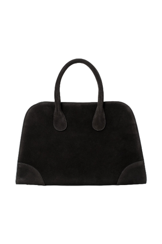 Mini Studio Bowling Bag - Suede