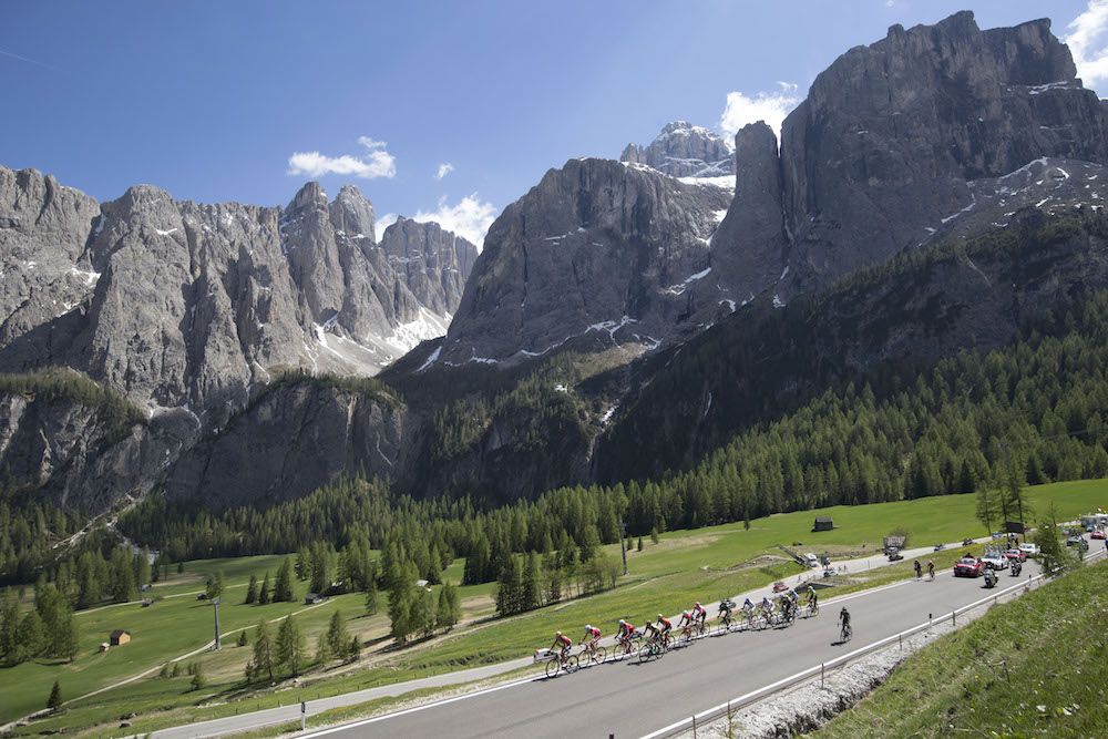 Cycling in the Dolomites