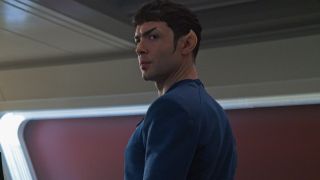 Spock in Star Trek: Strange New Worlds on Paramount+