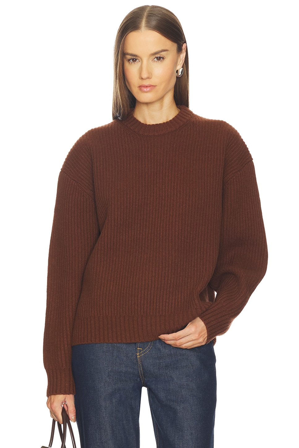 Madisyn Classic Knit Crewneck